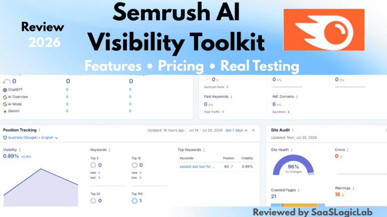 Semrush AI Visibility Toolkit Review 2026
